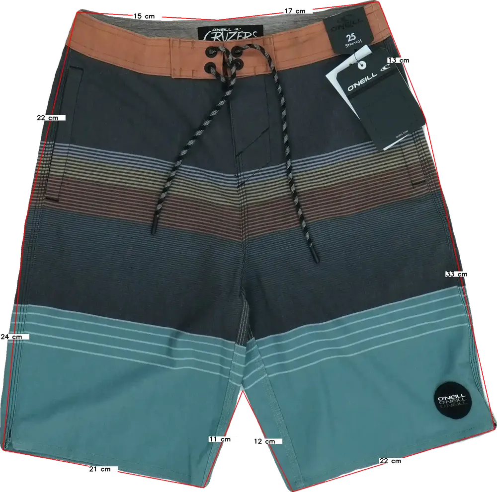 Többszínű O'neill Rövidnadrág EU 128 / UK 8 év / US 8 év/M