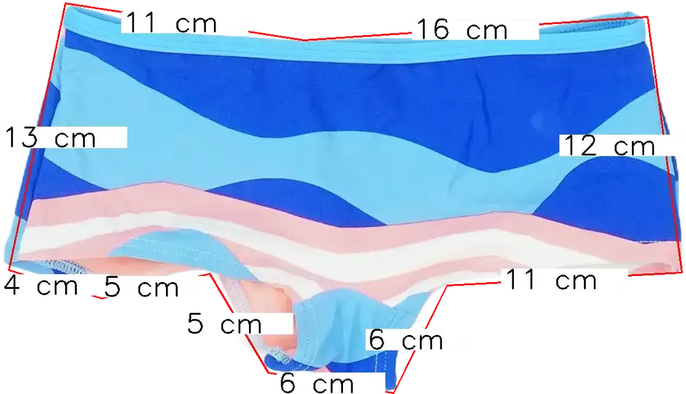 Többszínű O'neill Bikini alsó EU 140 / UK 10 év / US 10 év/L