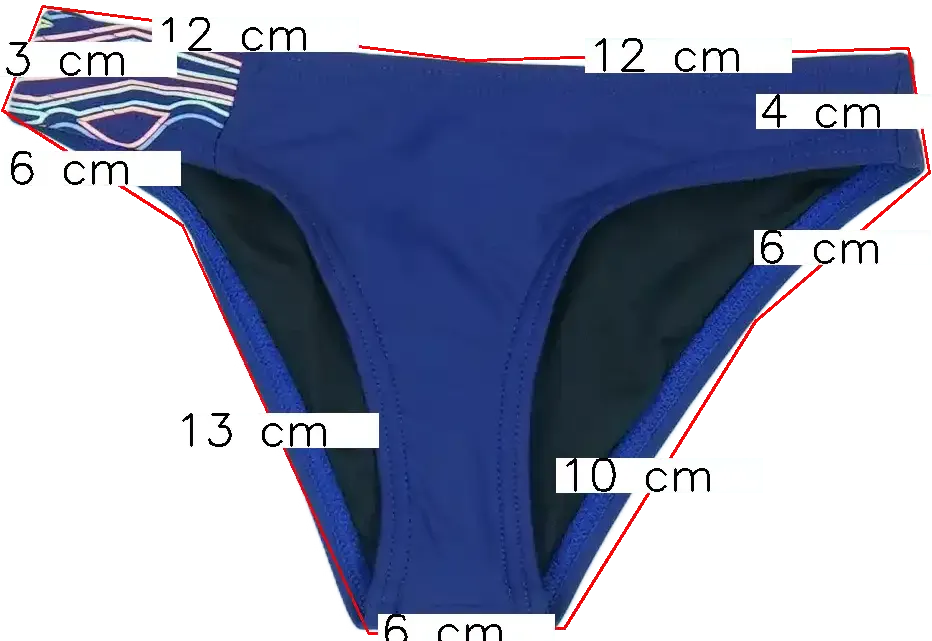 Kék O'neill Bikini EU 116 / UK 6 év / US 6 év/S