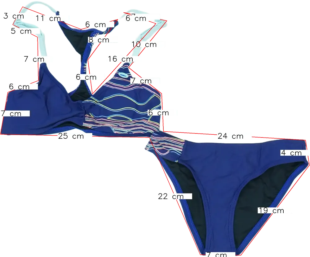 Kék O'neill Bikini EU 140 / UK 10 év / US 10 év/L