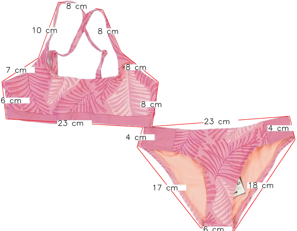 Rózsaszín O'neill Bikini EU 128 / UK 8 év / US 8 év/M