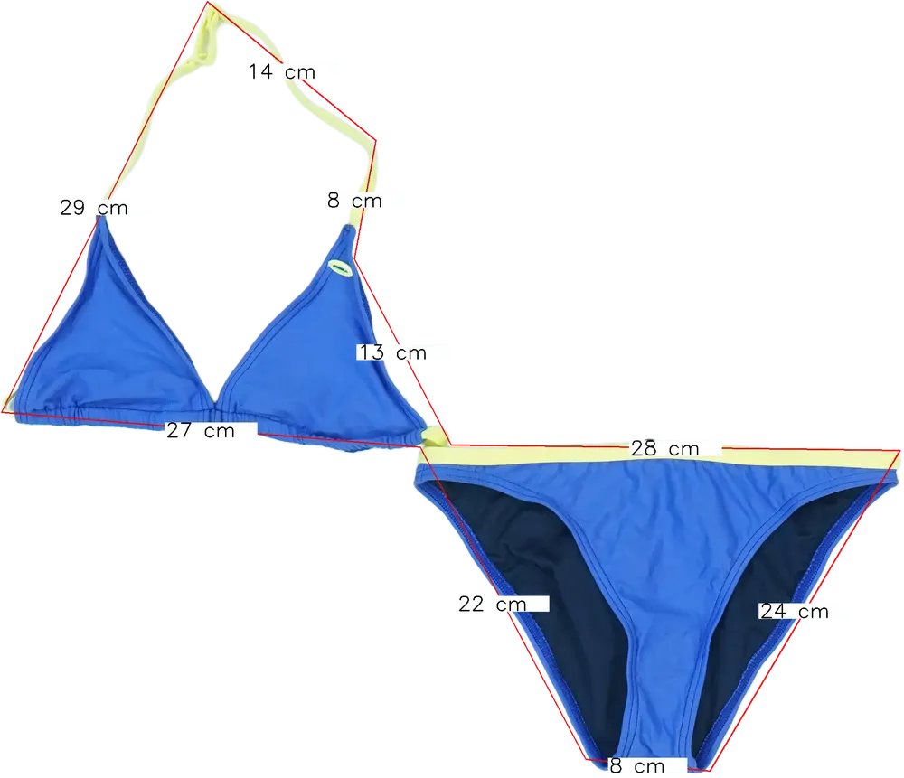 Kék O'neill Bikini EU 164 / UK 14 év / US 14 év/XL