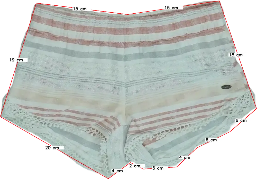 Fehér O'neill Rövidnadrág EU 128 / UK 8 év / US 8 év/M