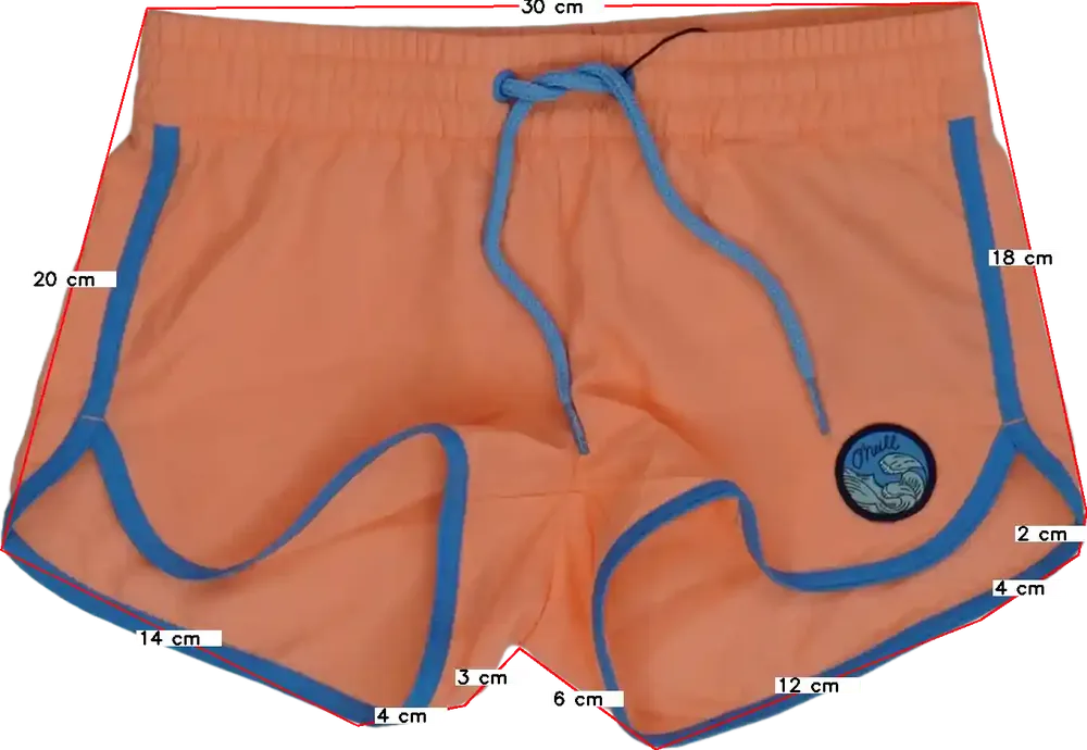 Sárga (narancs) O'neill Rövidnadrág EU 128 / UK 8 év / US 8 év/M