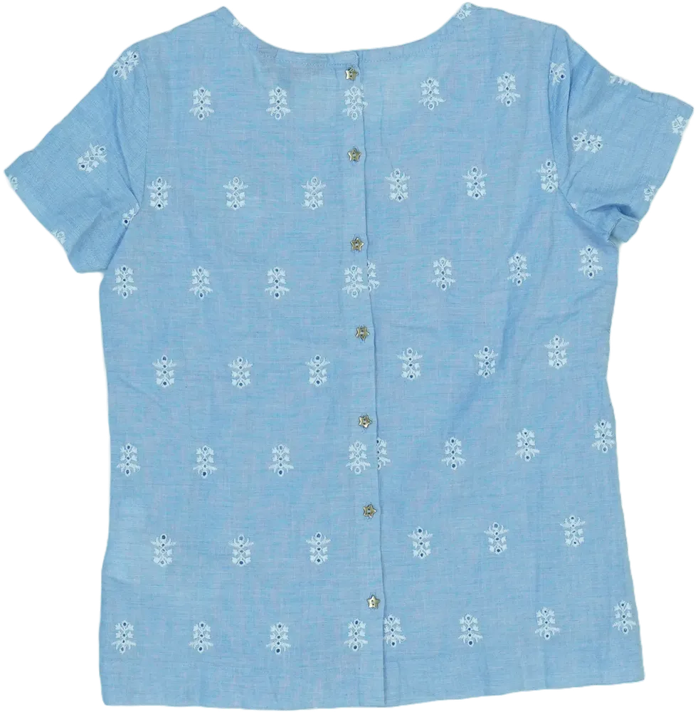 Kék Tommy Hilfiger Póló EU 128 / UK 8 év / US 8 év/M