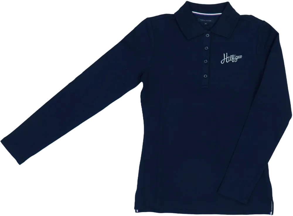 Kék Tommy Hilfiger Galléros póló EU 164 / UK 14 év / US 14 év/XL