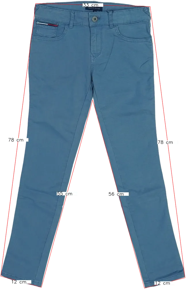 Szürke Tommy Hilfiger Hosszúnadrág EU 140 / UK 10 év / US 10 év/L