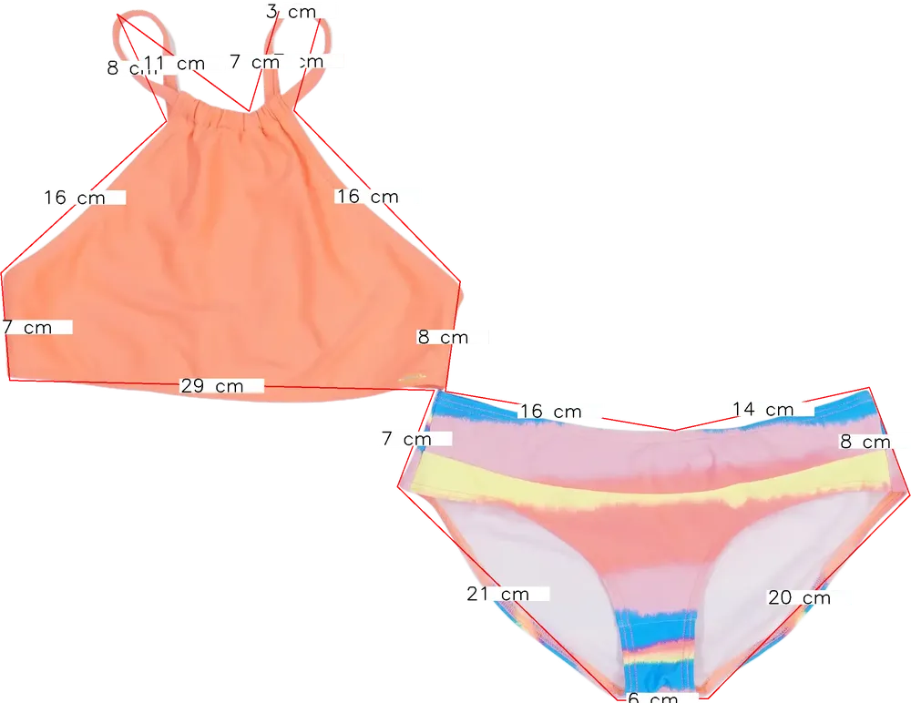Sárga (narancs) O'neill Bikini EU 164 / UK 14 év / US 14 év/XL