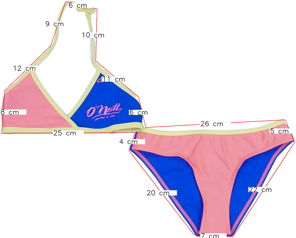 Többszínű O'neill Bikini EU 152 / UK 12 év / US 12 év/L