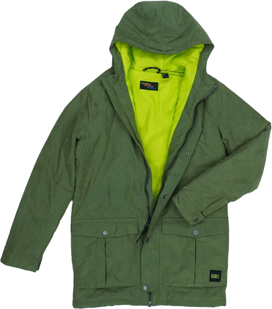 Zöld O'neill Télikabát EU 164 / UK 14 év / US 14 év/XL