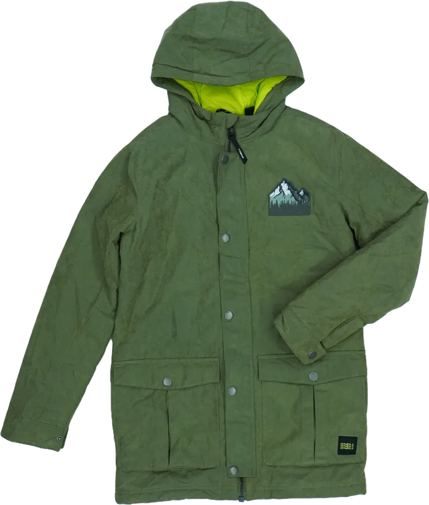 Zöld O'neill Télikabát EU 164 / UK 14 év / US 14 év/XL