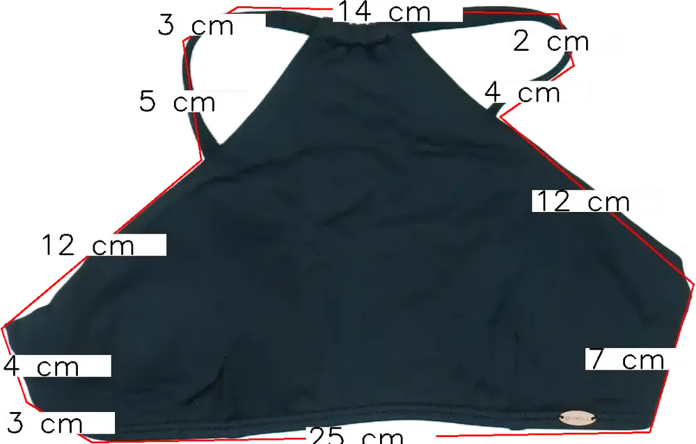 Fekete O'neill Bikini felső EU 34