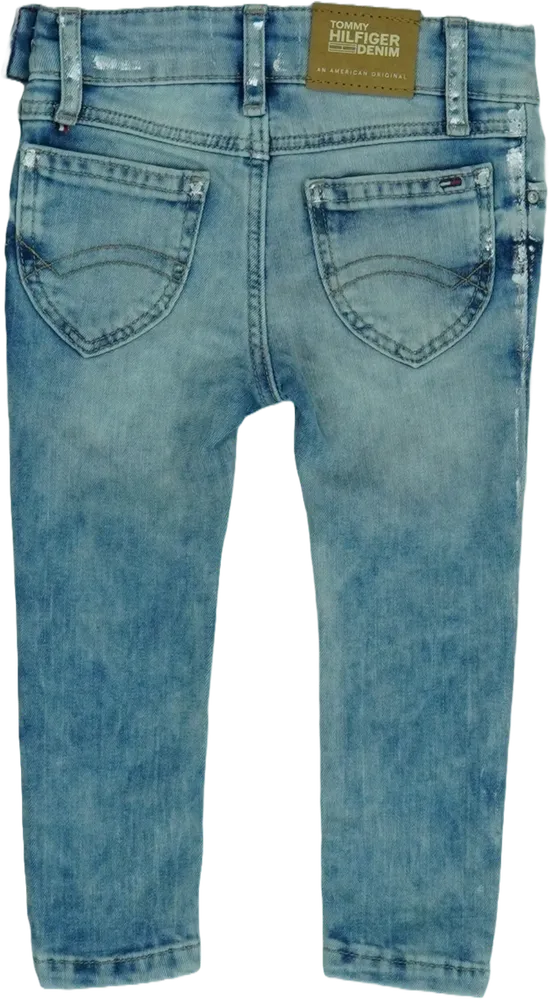 Kék Tommy Hilfiger Farmernadrág EU 80 / UK 9-12 hónap / US 12 hónap