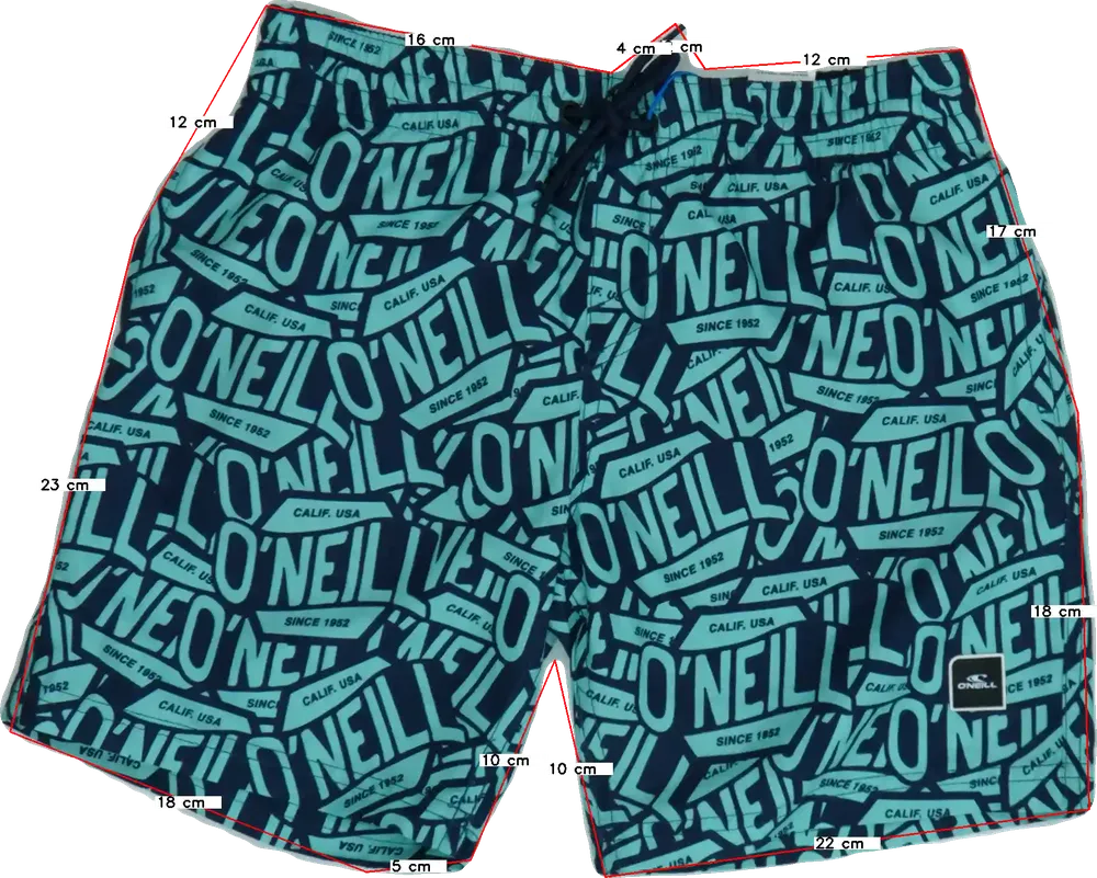 Fekete O'neill Fürdőnadrág EU 152 / UK 12 év / US 12 év/L