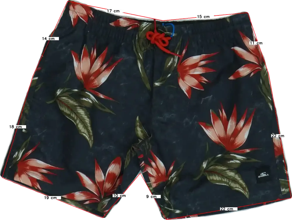 Szürke O'neill Fürdőnadrág EU 152 / UK 12 év / US 12 év/L