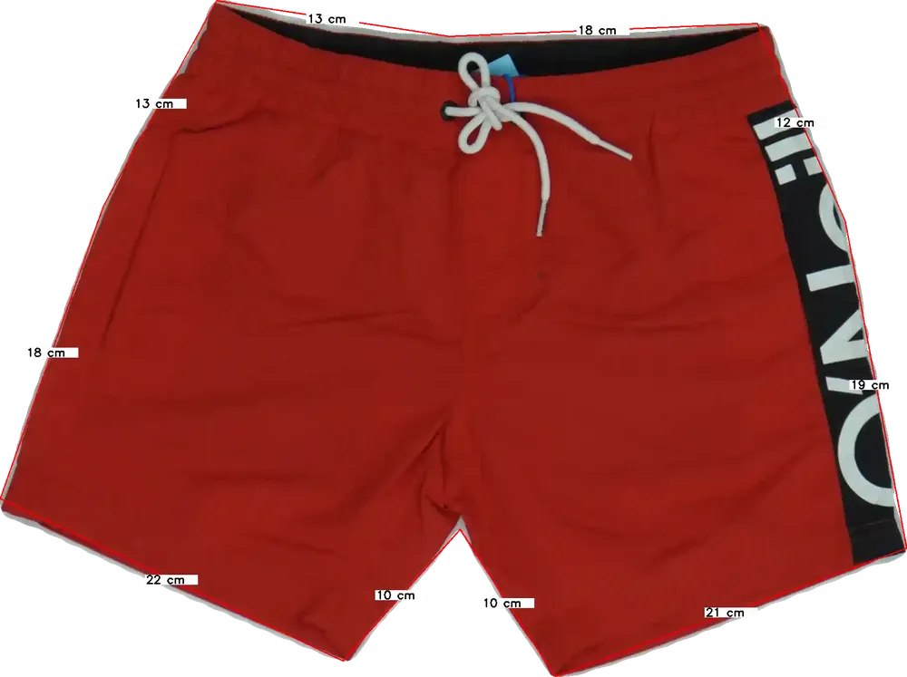 Piros O'neill Fürdőnadrág EU 152 / UK 12 év / US 12 év/L