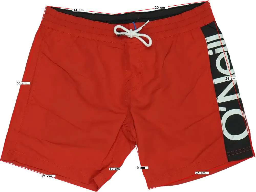 Piros O'neill Fürdőnadrág EU 164 / UK 14 év / US 14 év/XL