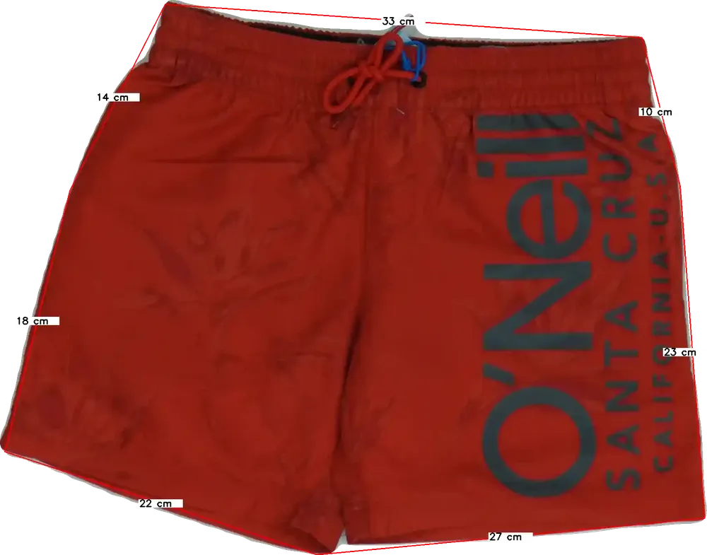 Piros O'neill Fürdőnadrág EU 152 / UK 12 év / US 12 év/L