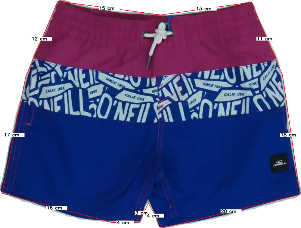 Többszínű O'neill Fürdőnadrág EU 128 / UK 8 év / US 8 év/M