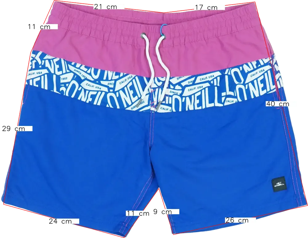 Többszínű O'neill Fürdőnadrág EU 176 / UK 16 év / US XL