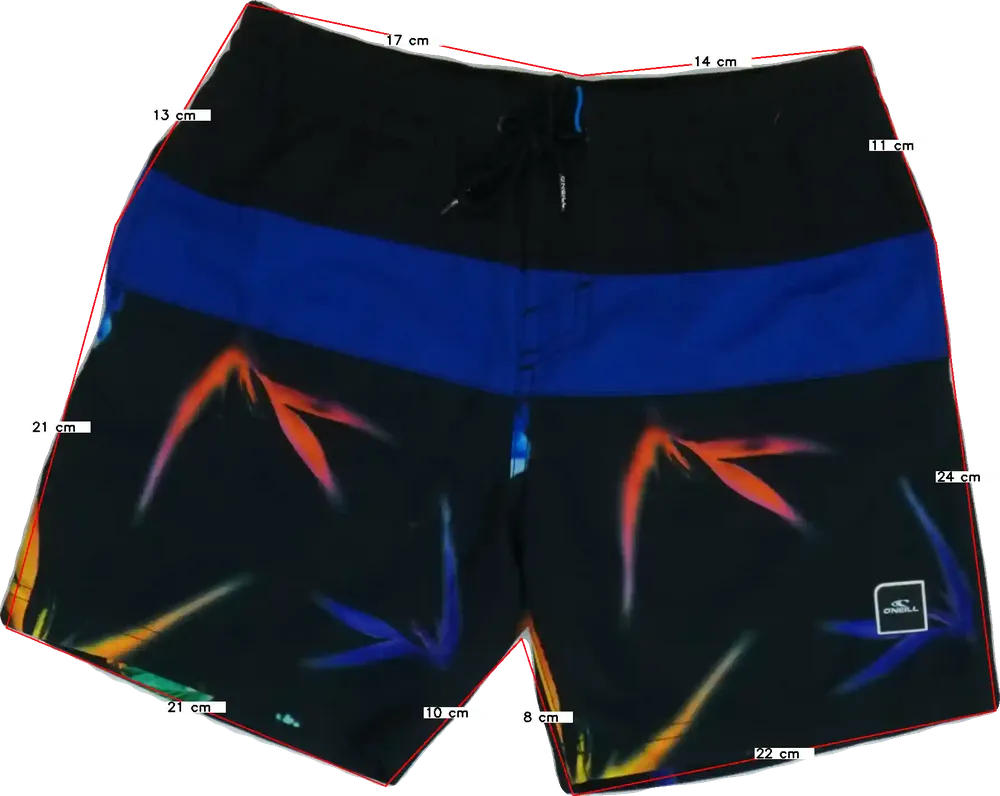 Fekete O'neill Fürdőnadrág EU 152 / UK 12 év / US 12 év/L