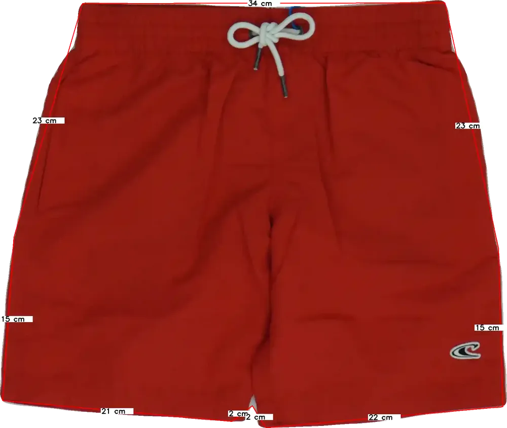 Piros O'neill Fürdőnadrág EU 152 / UK 12 év / US 12 év/L