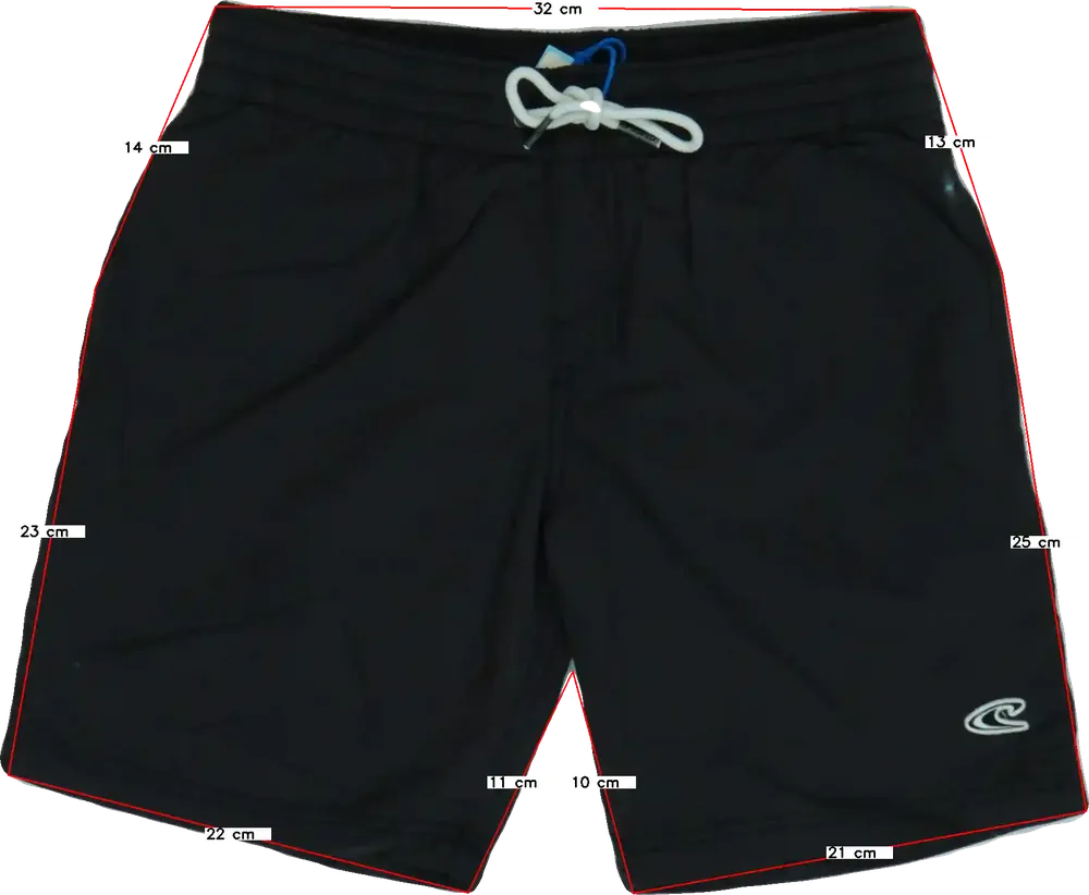 Fekete O'neill Fürdőnadrág EU 152 / UK 12 év / US 12 év/L