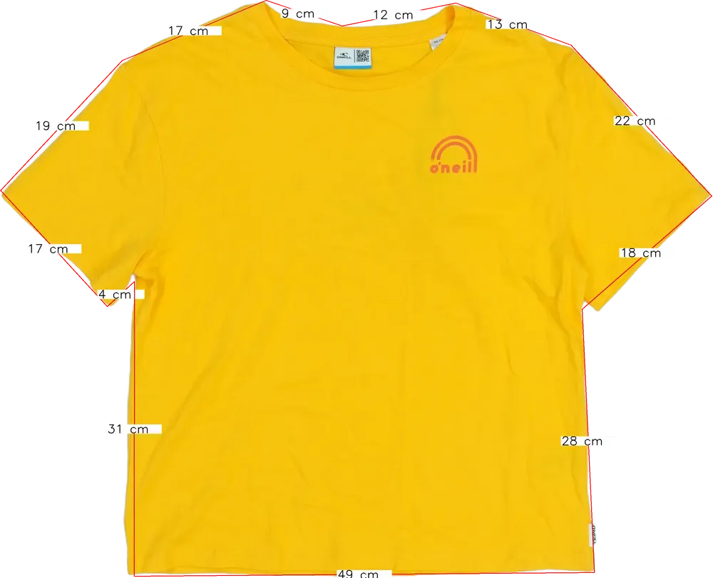 Sárga (narancs) O'neill Póló EU 176 / UK 16 év / US XL