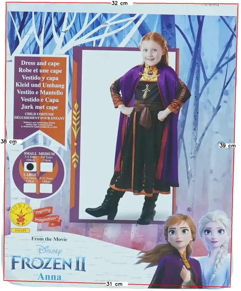 Kék Disney Jelmez EU 104 / UK 4 év / US 4T/XS