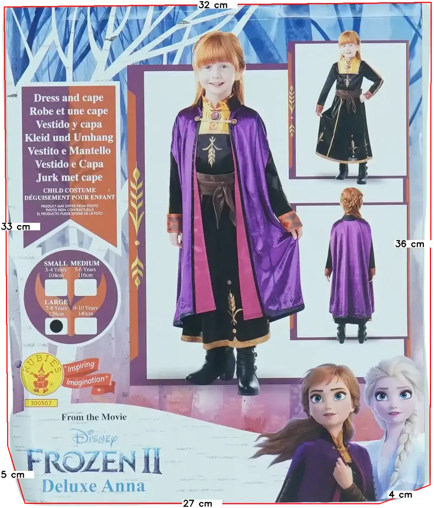 Kék Disney Jelmez EU 104 / UK 4 év / US 4T/XS