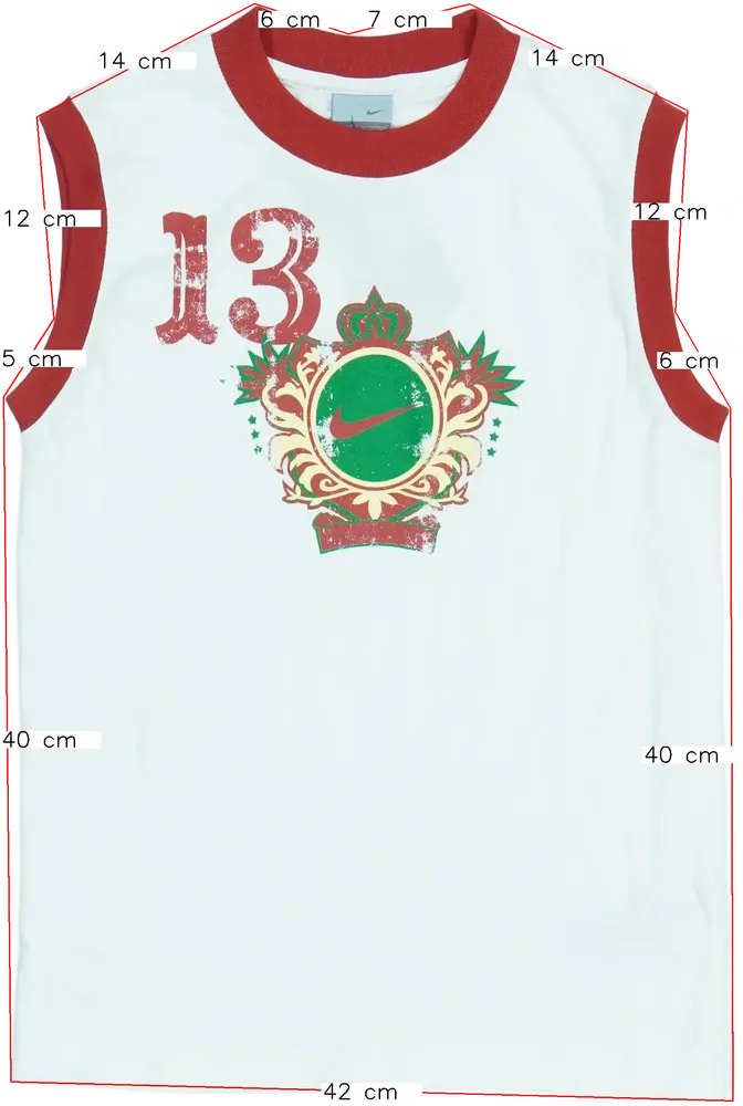 Fehér Nike Fiú / Férfi atléta EU 152 / UK 12 év / US 12 év/L