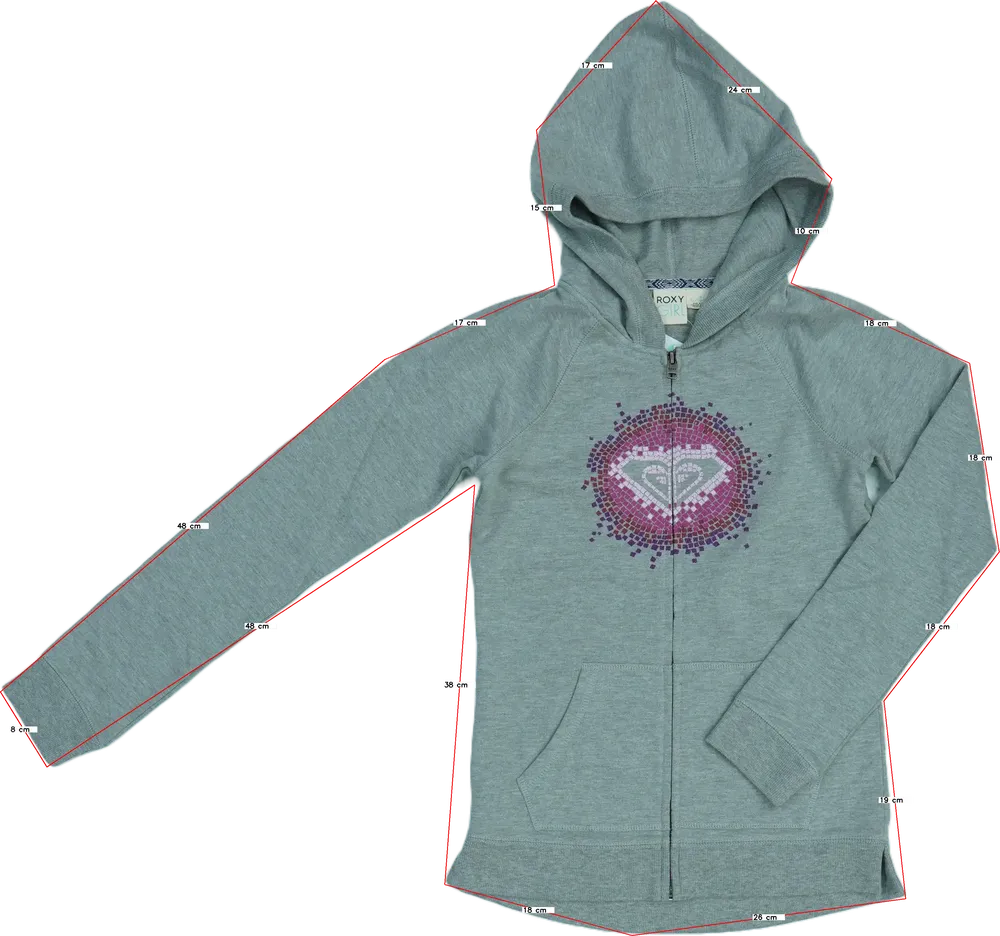 Szürke Roxy Kapucnis pulóver EU 164 / UK 14 év / US 14 év/XL