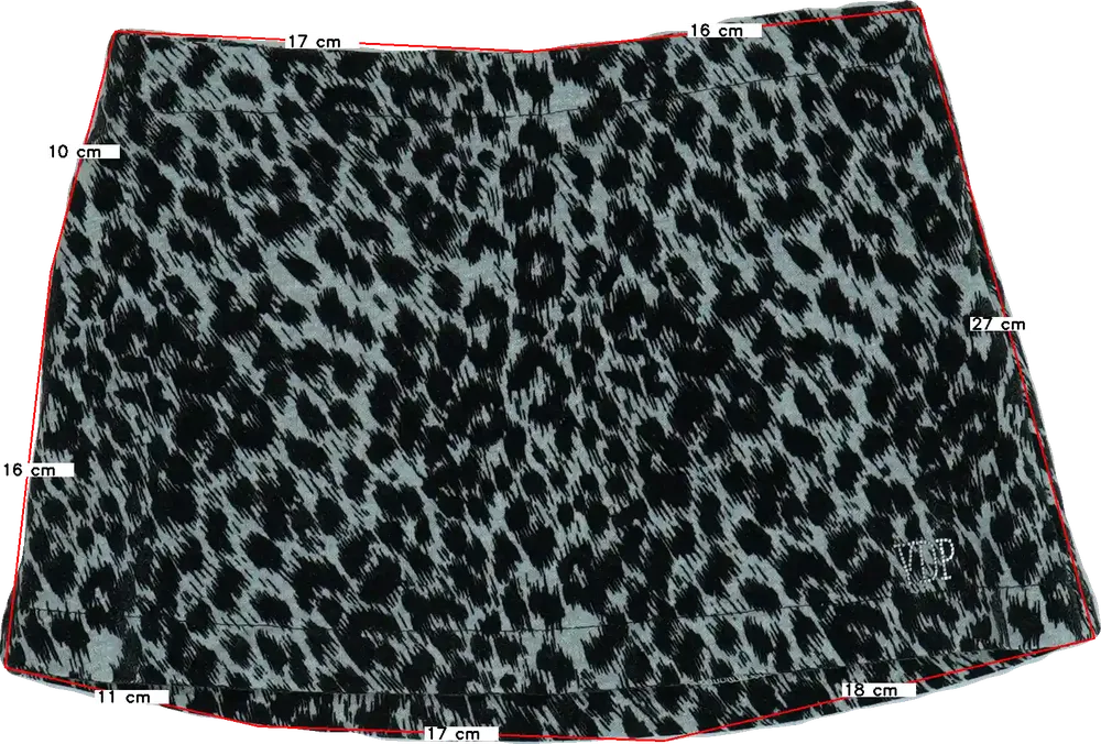 Szürke VDP Girls Szoknya EU 128 / UK 8 év / US 8 év/M