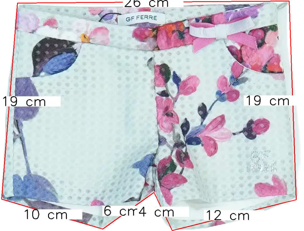 Szürke GF Ferré Rövidnadrág EU 80 / UK 9-12 hónap / US 12 hónap