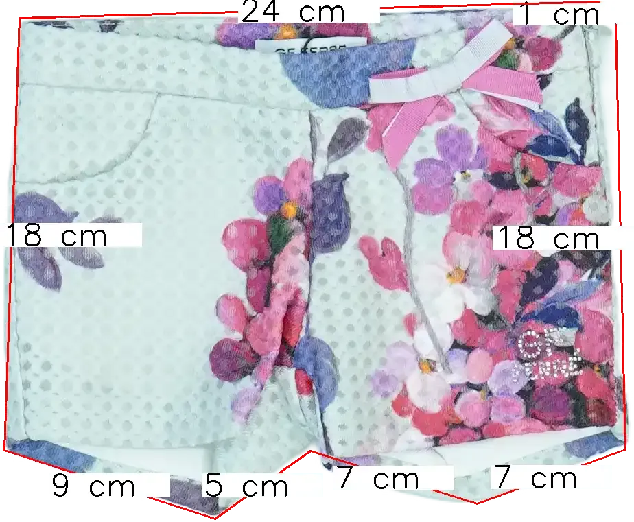 Szürke GF Ferré Rövidnadrág EU 68 / UK 3-6 hónap / US 3-6 hónap