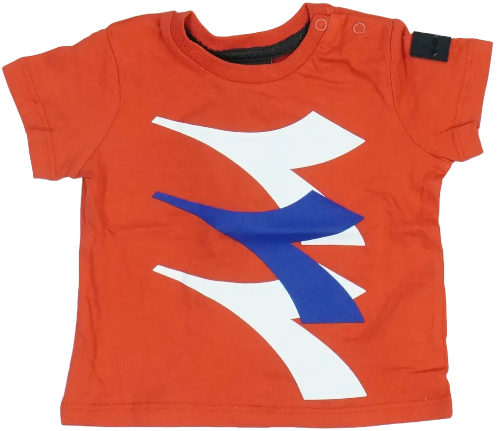 Piros Diadora Póló EU 80 / UK 9-12 hónap / US 12 hónap