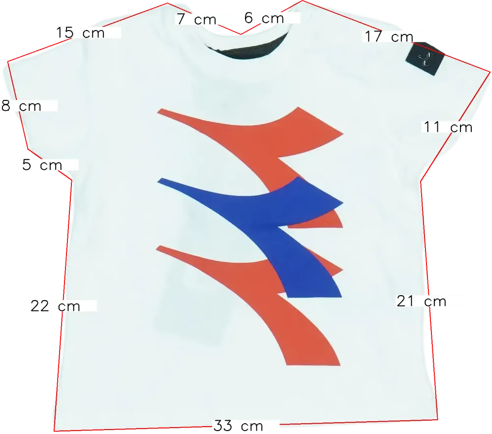 Fehér Diadora Póló EU 92 / UK 2 év / US 2T