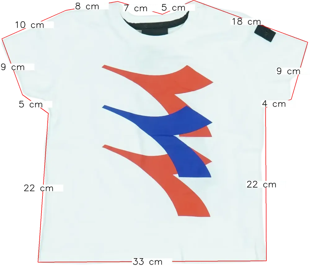 Fehér Diadora Póló EU 98 / UK 3 év / US 3T