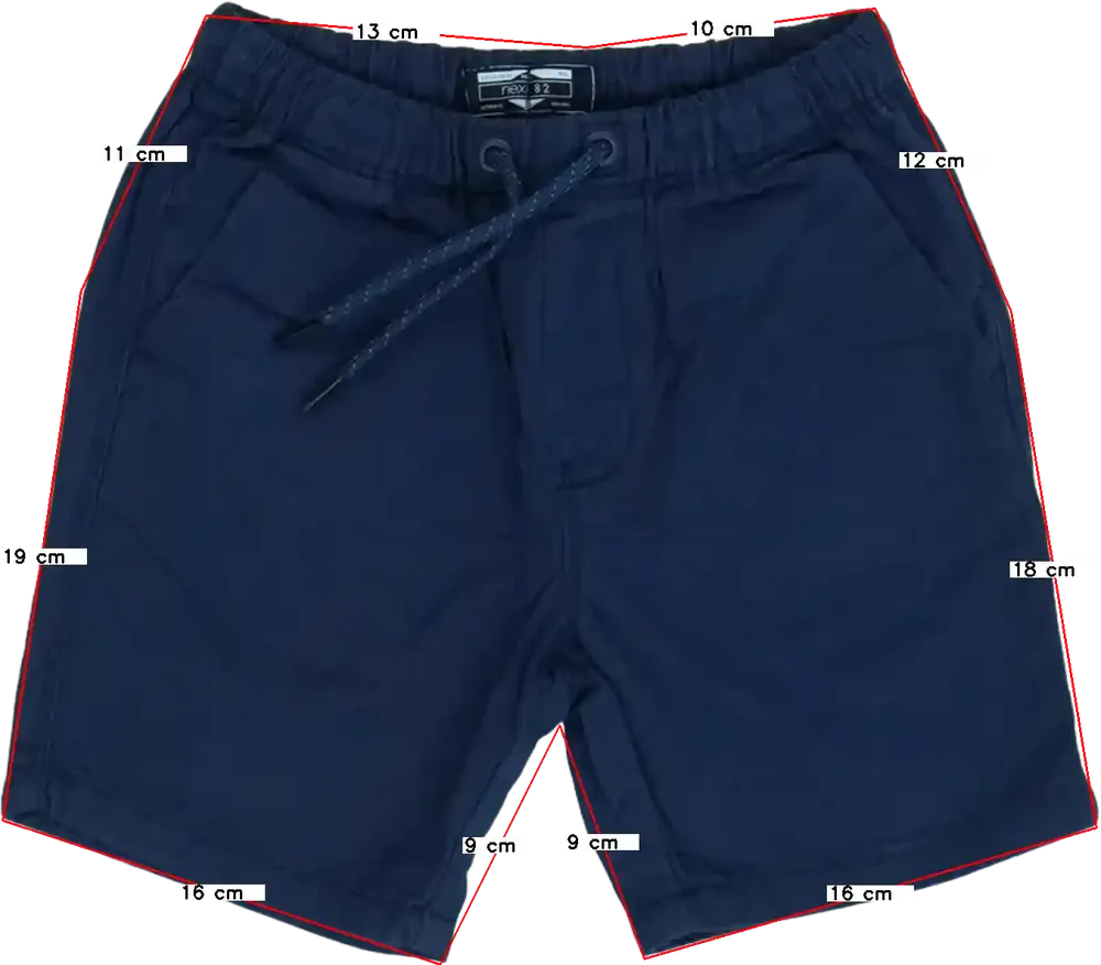 Kék Next Rövidnadrág EU 74 / UK 6-9 hónap / US 6-9 hónap