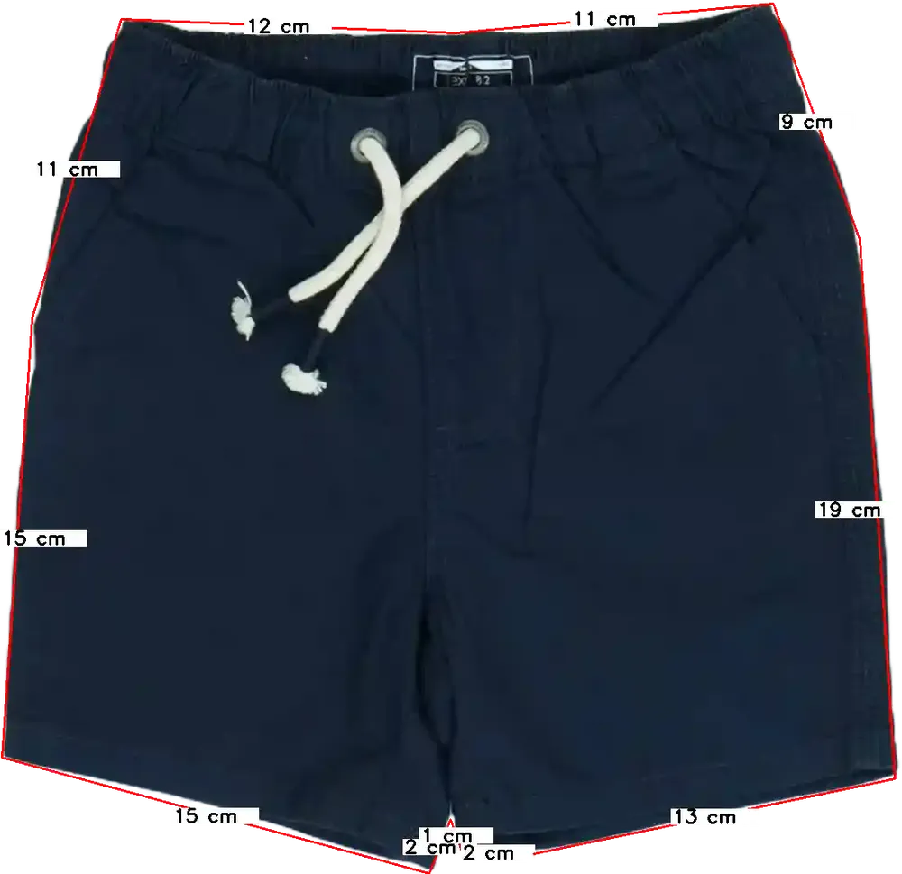 Kék Next Rövidnadrág EU 74 / UK 6-9 hónap / US 6-9 hónap