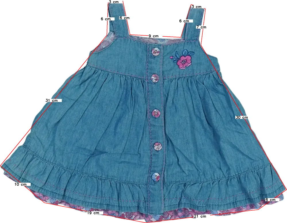 Kék Pumpkin Patch Ruha EU 68 / UK 3-6 hónap / US 3-6 hónap