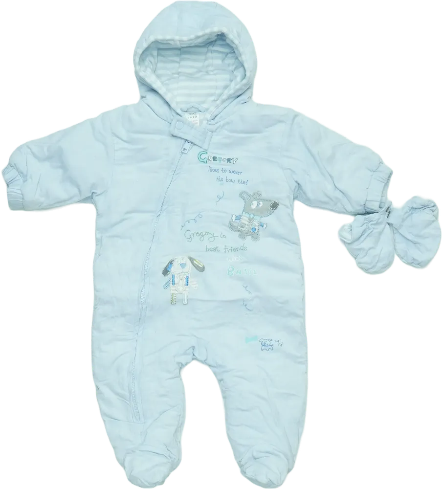 Kék Next Baby overál EU 68 / UK 3-6 hónap / US 3-6 hónap