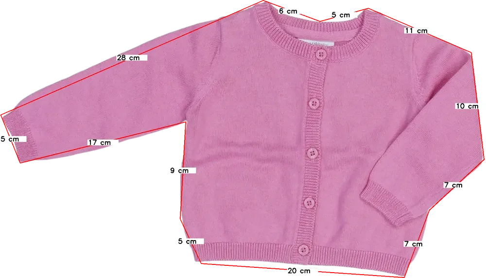 Rózsaszín Next Kardigán EU 68 / UK 3-6 hónap / US 3-6 hónap