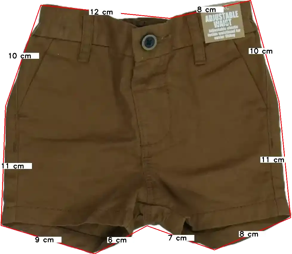 Barna Next Rövidnadrág EU 68 / UK 3-6 hónap / US 3-6 hónap