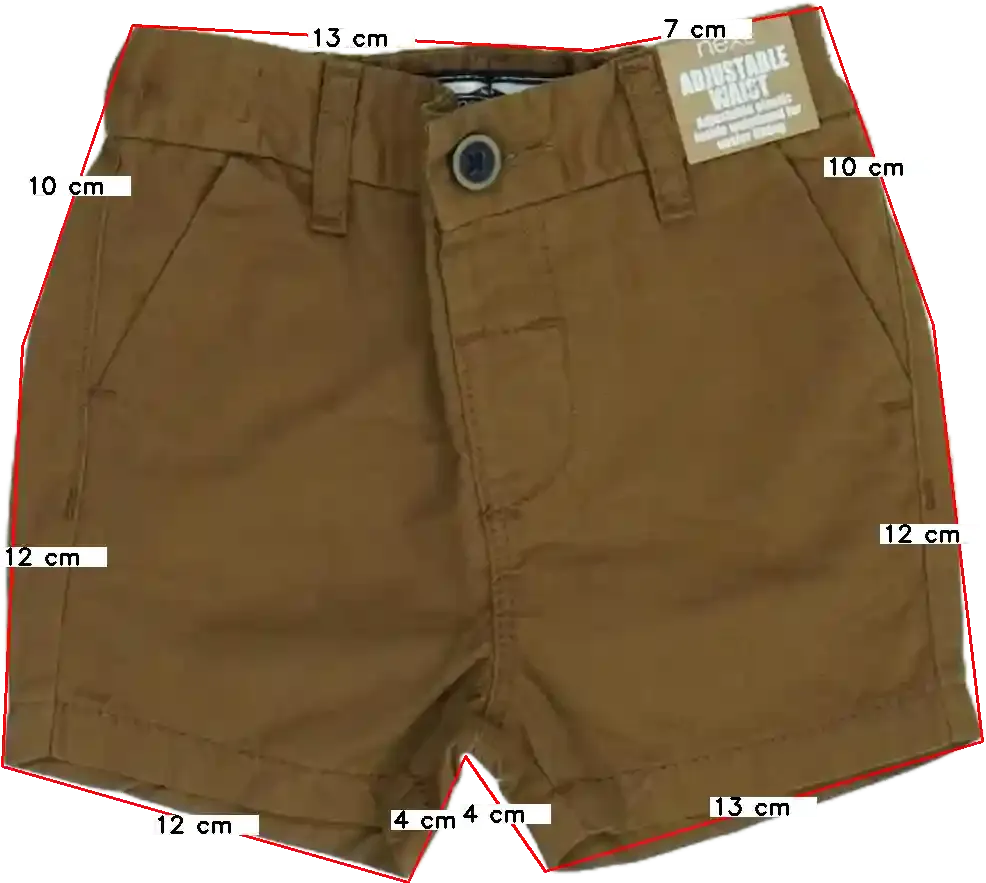 Barna Next Rövidnadrág EU 68 / UK 3-6 hónap / US 3-6 hónap