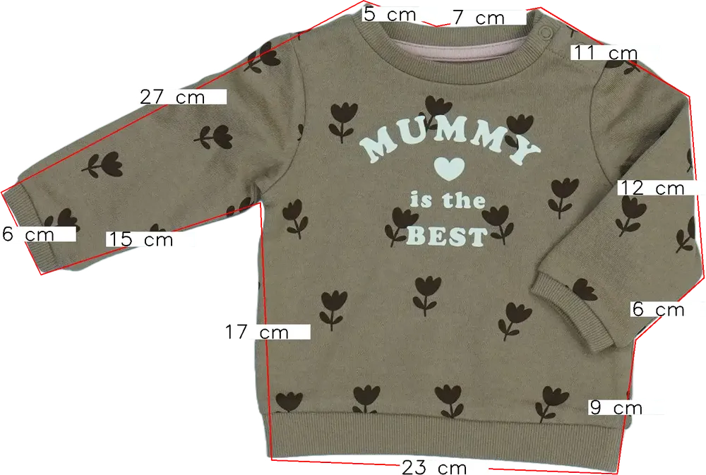 Barna C&amp;A Pulóver EU 68 / UK 3-6 hónap / US 3-6 hónap