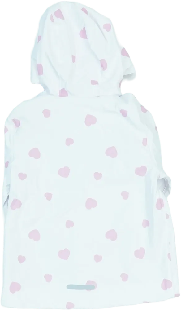 Fehér C&amp;A Esőkabát EU 98 / UK 3 év / US 3T