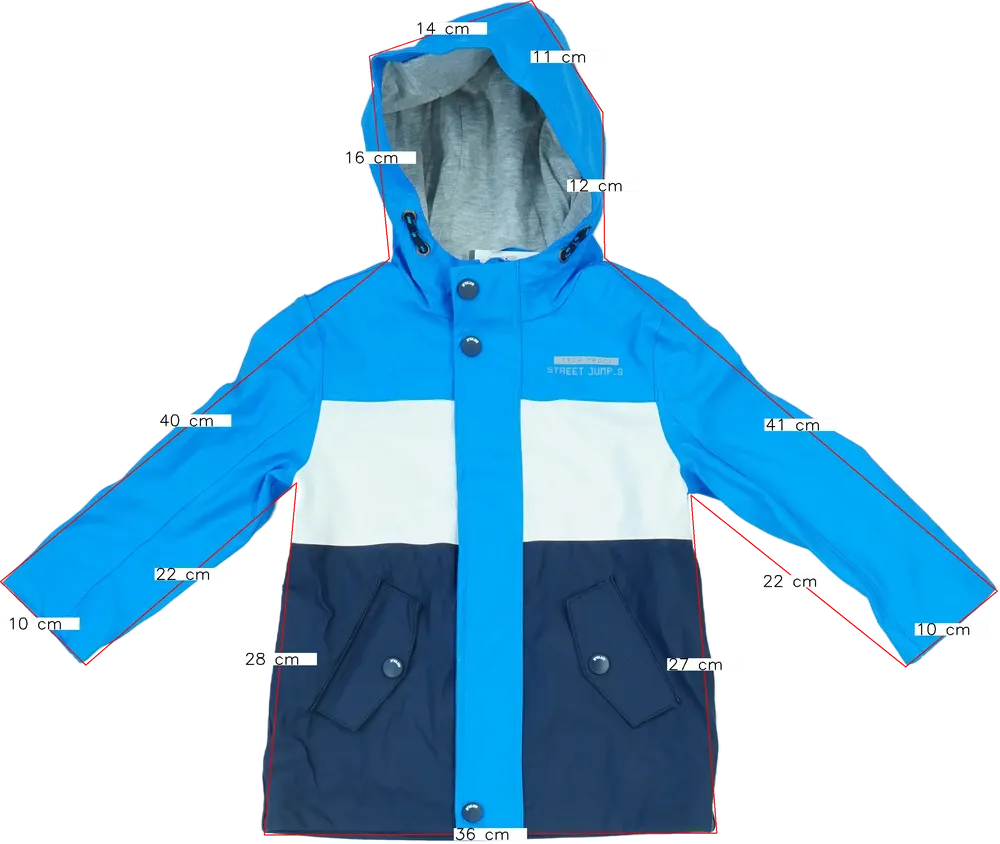 Kék C&amp;A Esőkabát EU 98 / UK 3 év / US 3T