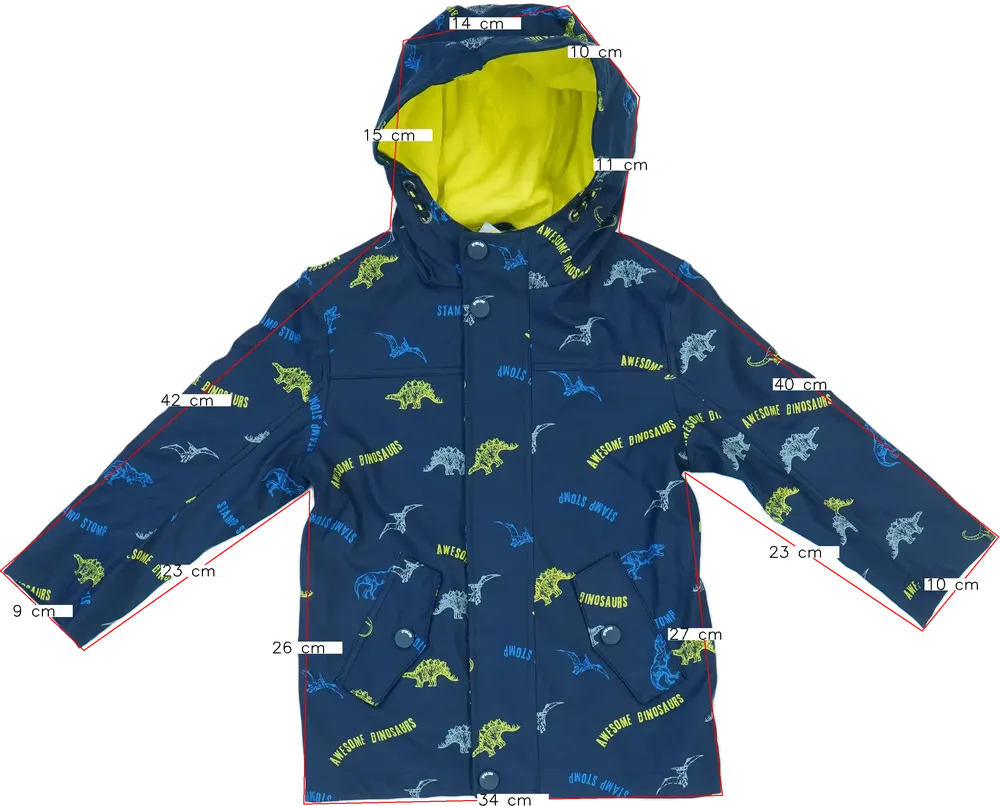 Kék C&amp;A Esőkabát EU 98 / UK 3 év / US 3T