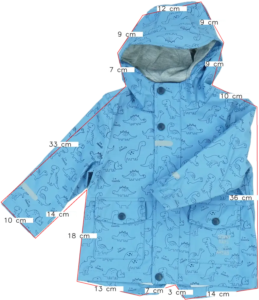 Kék C&amp;A Esőkabát EU 80 / UK 9-12 hónap / US 12 hónap